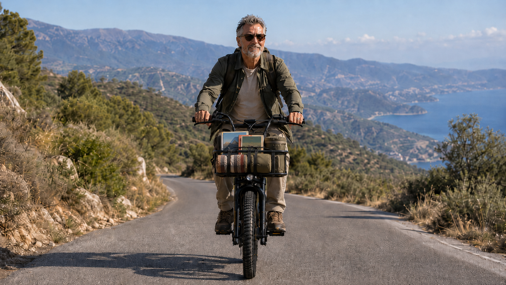 Adventure off-road ride